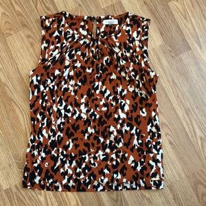 CALVIN KLEIN Leopard Tank Top